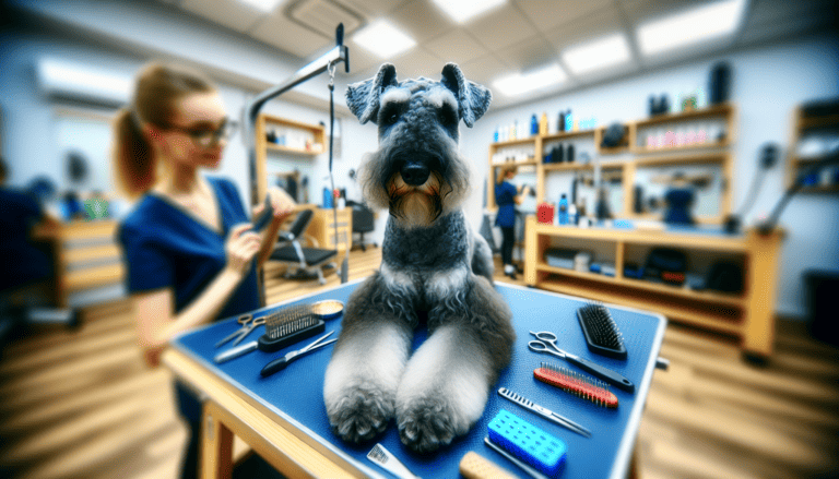 image showing Kerry_Blue_Terrier_grooming