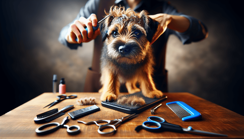 image showing Border_Terrier_grooming