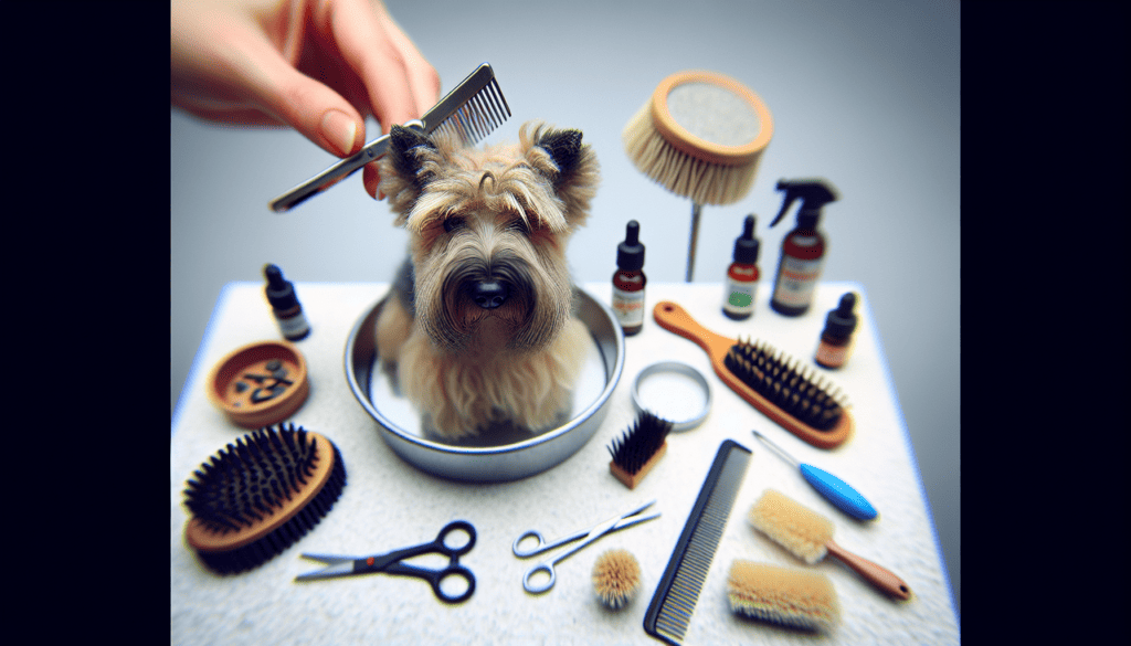image showing Glen_of_Imaal_Terrier_grooming