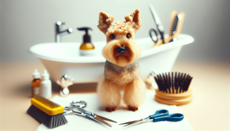 image showing Lakeland_Terrier_grooming